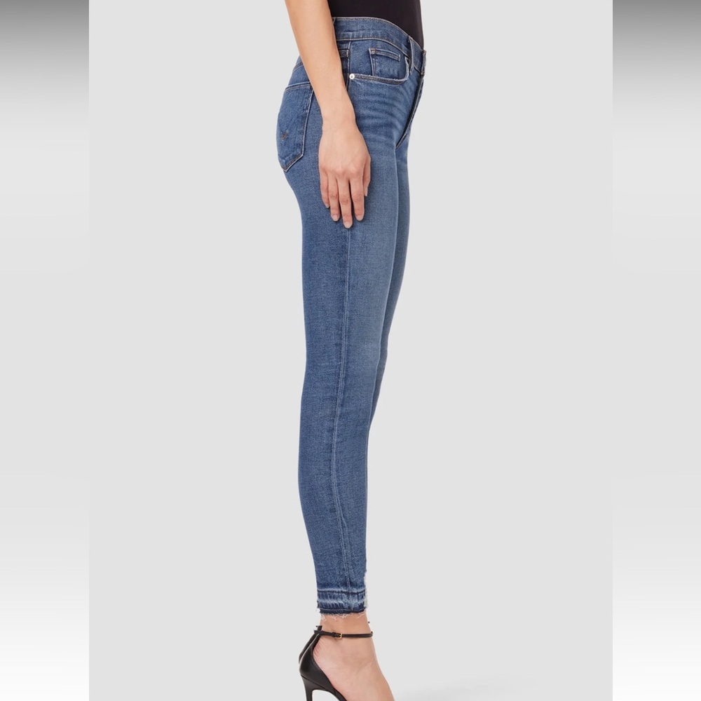 Hudson Nico Midrise Crop Skinny w/Rel Hem